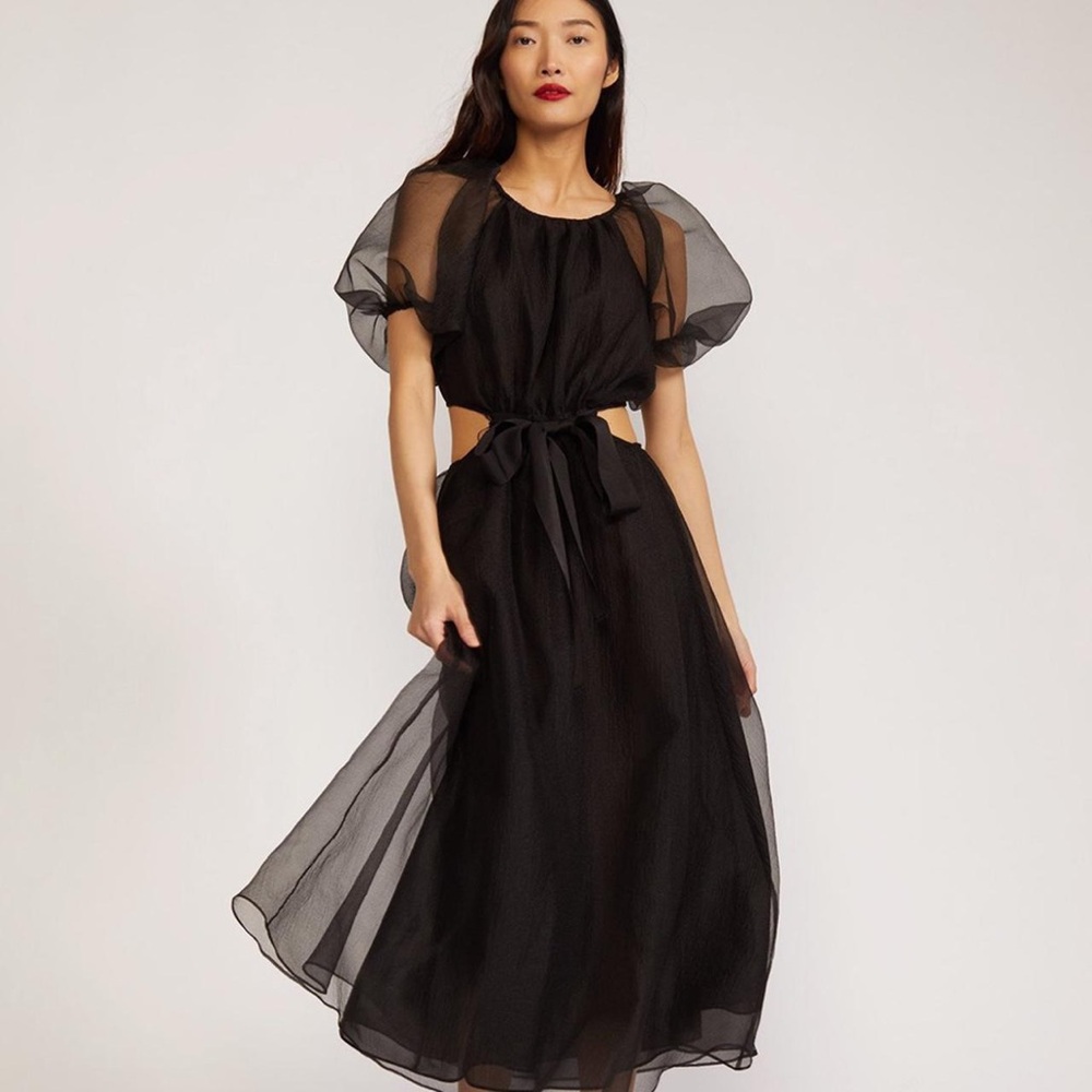 BRAND NEW CYNTHIA ROWLEY BLACK GOWN